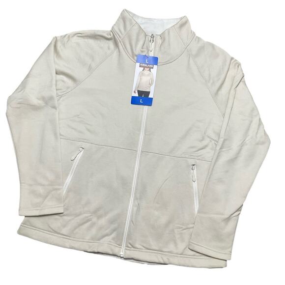 Kirkland Signature Women's Jacket Fleece Full Zip Size Large NWT - Picture 1 of 7